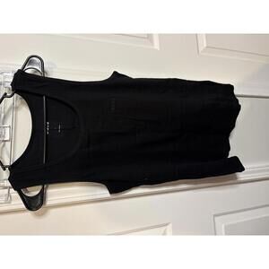 BOSS Black Sleeveless Tank Top Size L 416